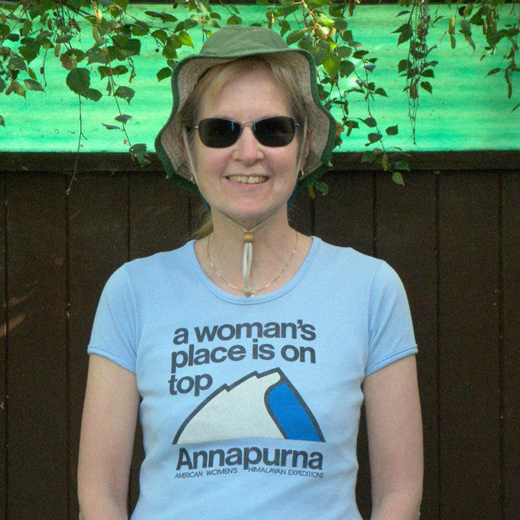 a Woman's Place is On Top Annapurna