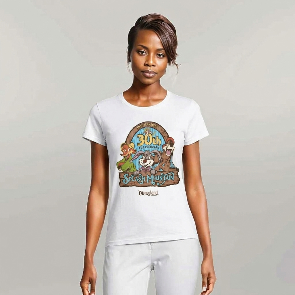 1989 Splash Mountain Disneyland 30th Anniversary Shirt 1 1989 Splash Mountain Disneyland 30th Anniversary