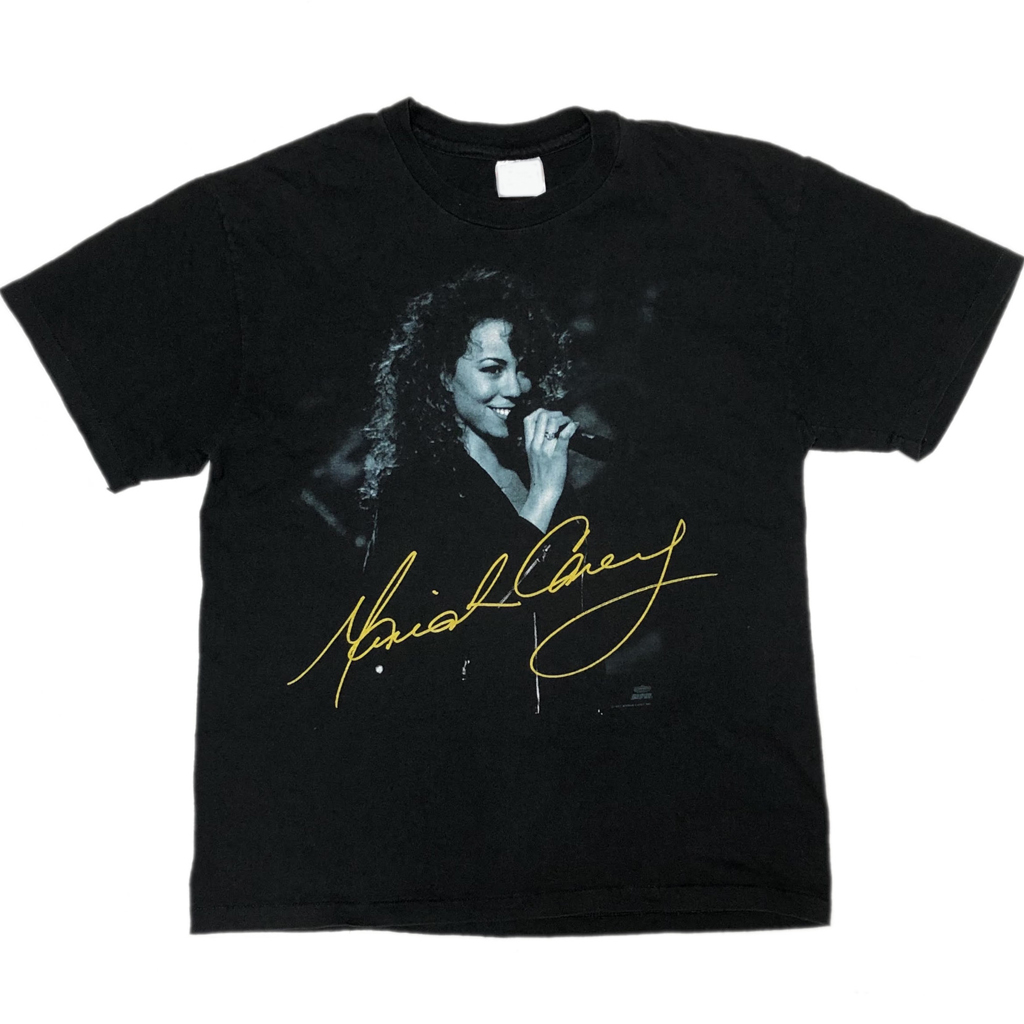 1992 Vintage Mariah Carey Unplugged Shirt Front