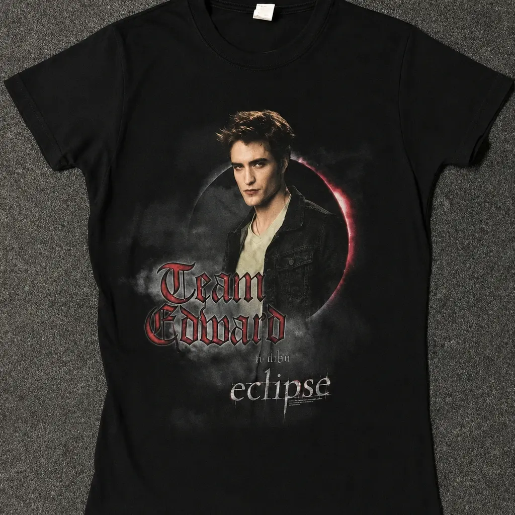 2010 Twilight Saga Eclipse Team Edward Shirt