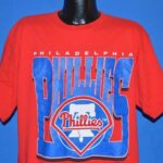 90s Philadelphia Phillies Red And Blue