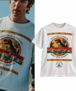 Brendan Yates Extinction Is Forever Protect Earth’s Resources Dinosaur Shirt