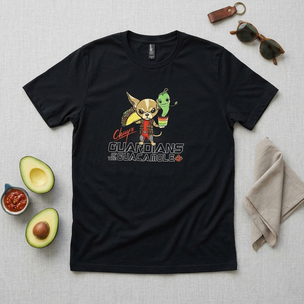 Chuy's Guardians Of The Guacamole Funny T-shirt