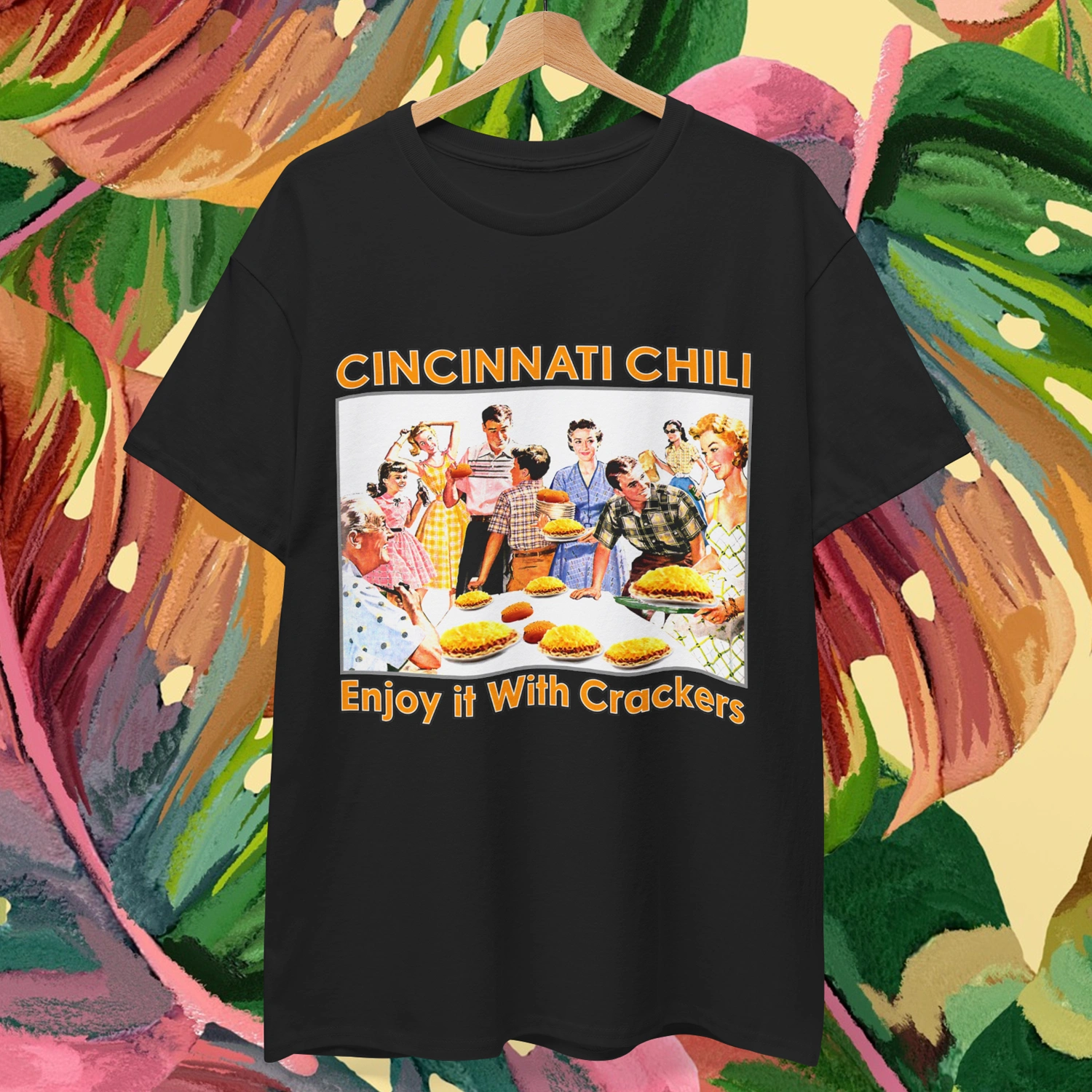 Cincinnati Chili Enjoy It With Crackers Shirt
