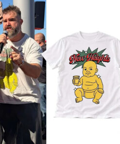 Jason Kelce New Heights Golden Baby Podcast Shirt
