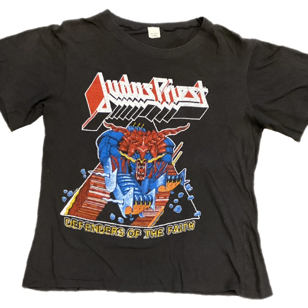 Judas Priest Defenders Tour 1984 Shirt 2-SIDED