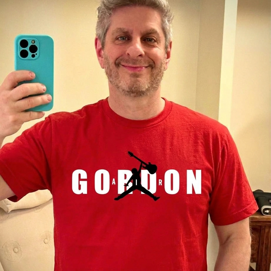 Mike Gordon Phish Air Gordon Jumpman Parody Shirt Mike Gordon Phish Air Gordon Jumpman Parody Shirt