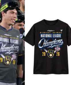 Milwaukee Brewers 2026 National League Champions Locker Room Shirt