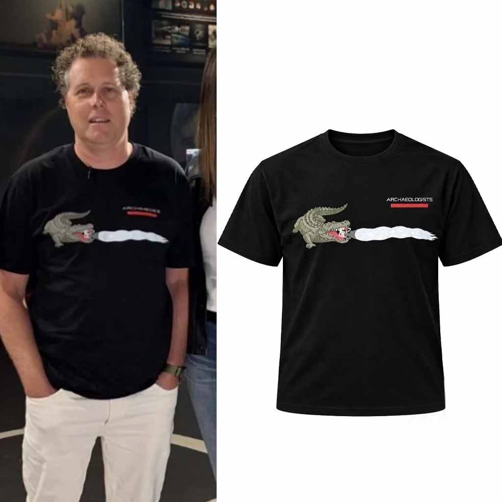 Peter Beck Archaeologists Crocodile Shirt Peter Beck Archaeologists Crocodile Shirt