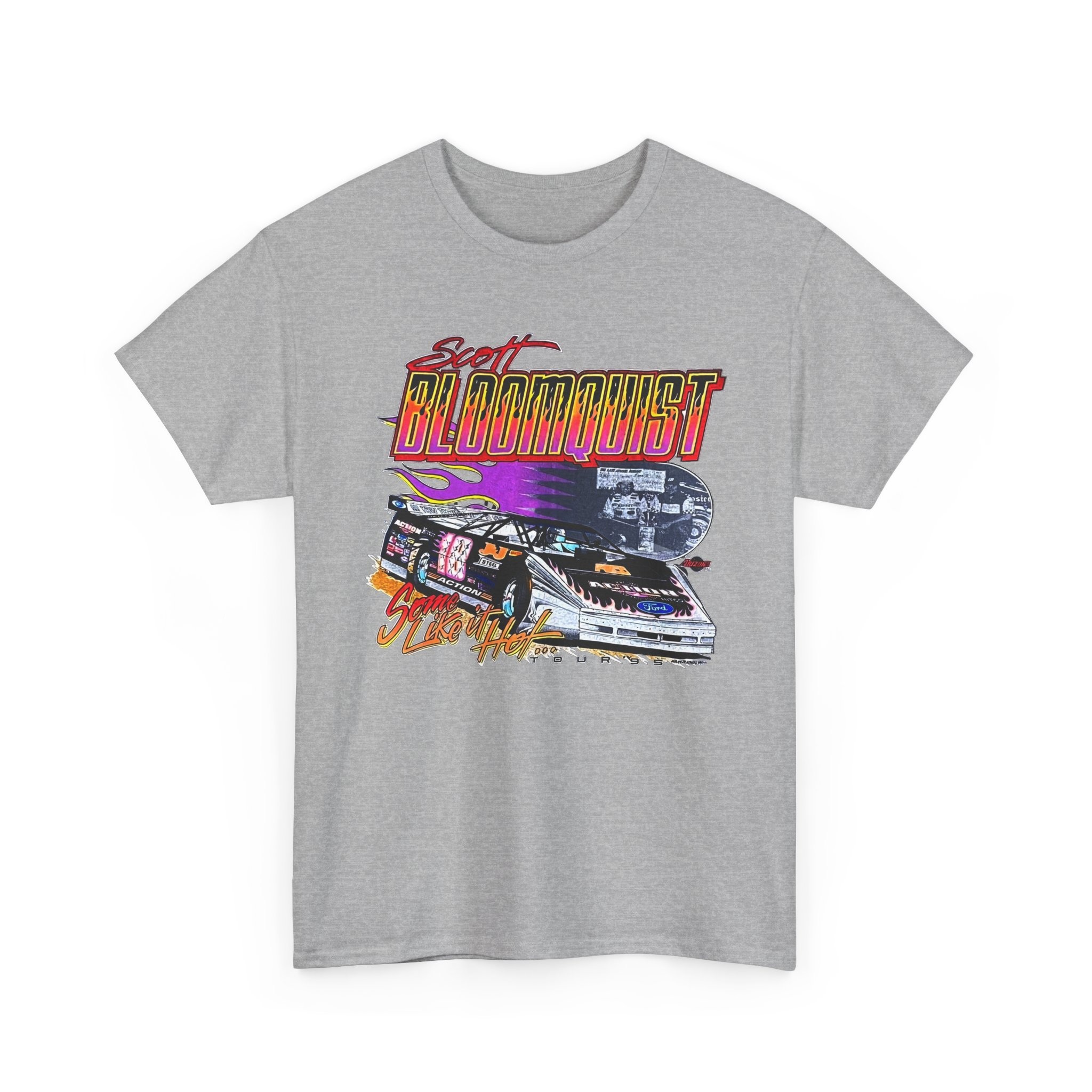 Rare Vintage 1995 Scott Bloomquist Super Dirt Some Like It Hot Shirt