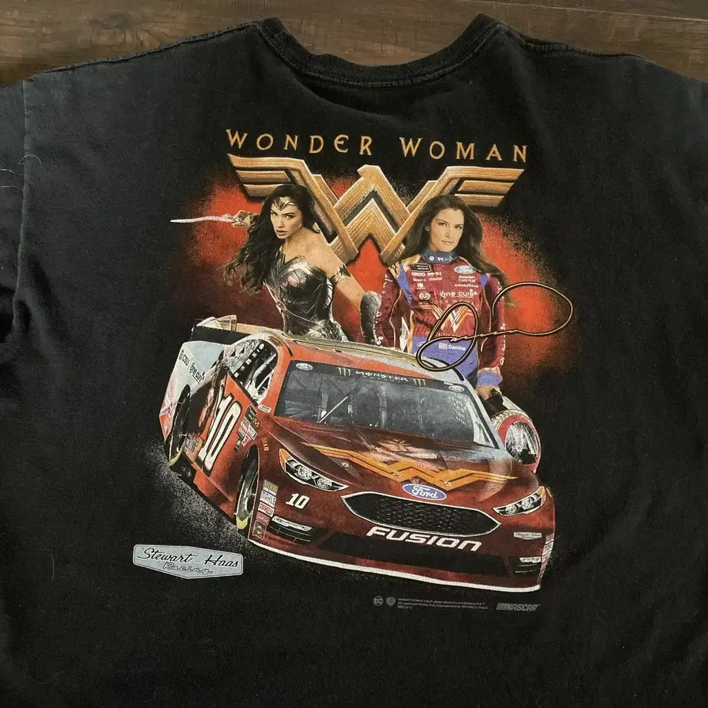 Stewart Haas Racing Danica Patrick Wonder Woman Shirt