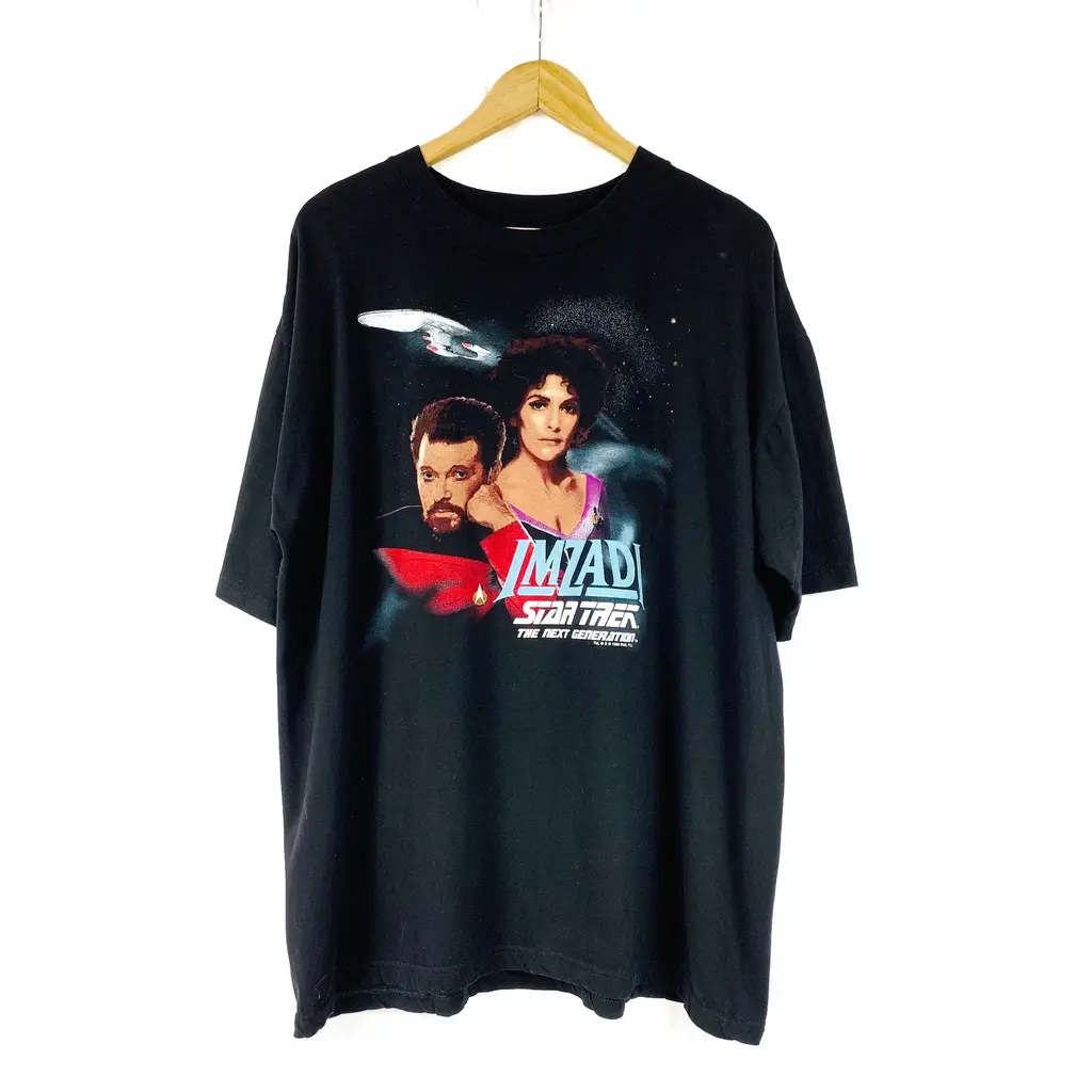 Vintage 1995 Imzadi Star Trek The Next Generation Riker Troi Shirt