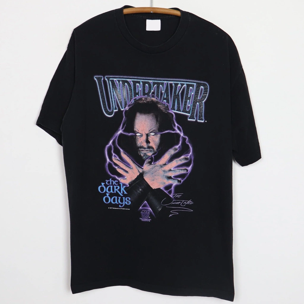 Vintage 1997 Undertaker The Dark Days Shirt