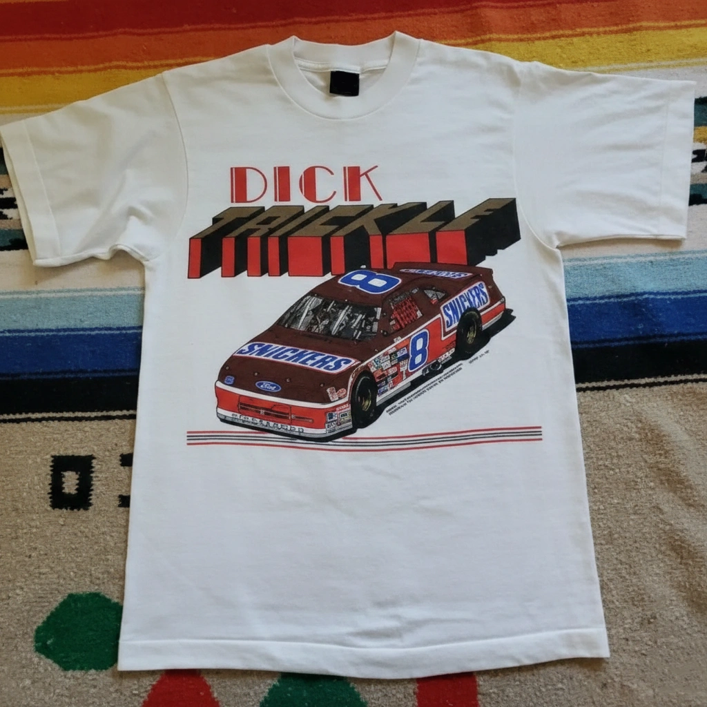 Vintage 80’s Dick Trickle Snickers Racing Nascar Shirt
