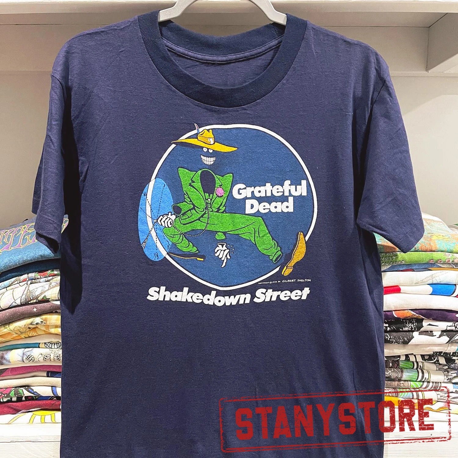 Vintage '80s Grateful Dead Shakedown Street Shirt