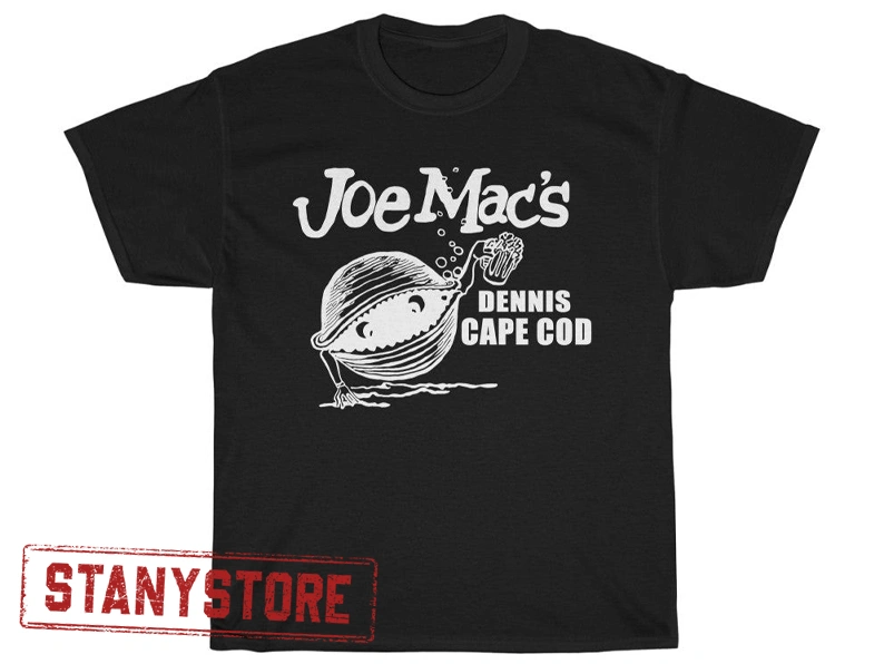 Vintage 80s Joe Mac's Bar Grill Dennis Cape Cod Souvenir Shirt 1 Vintage 80s Joe Macs Bar Grill Dennis Cape Cod Souvenir Shirt