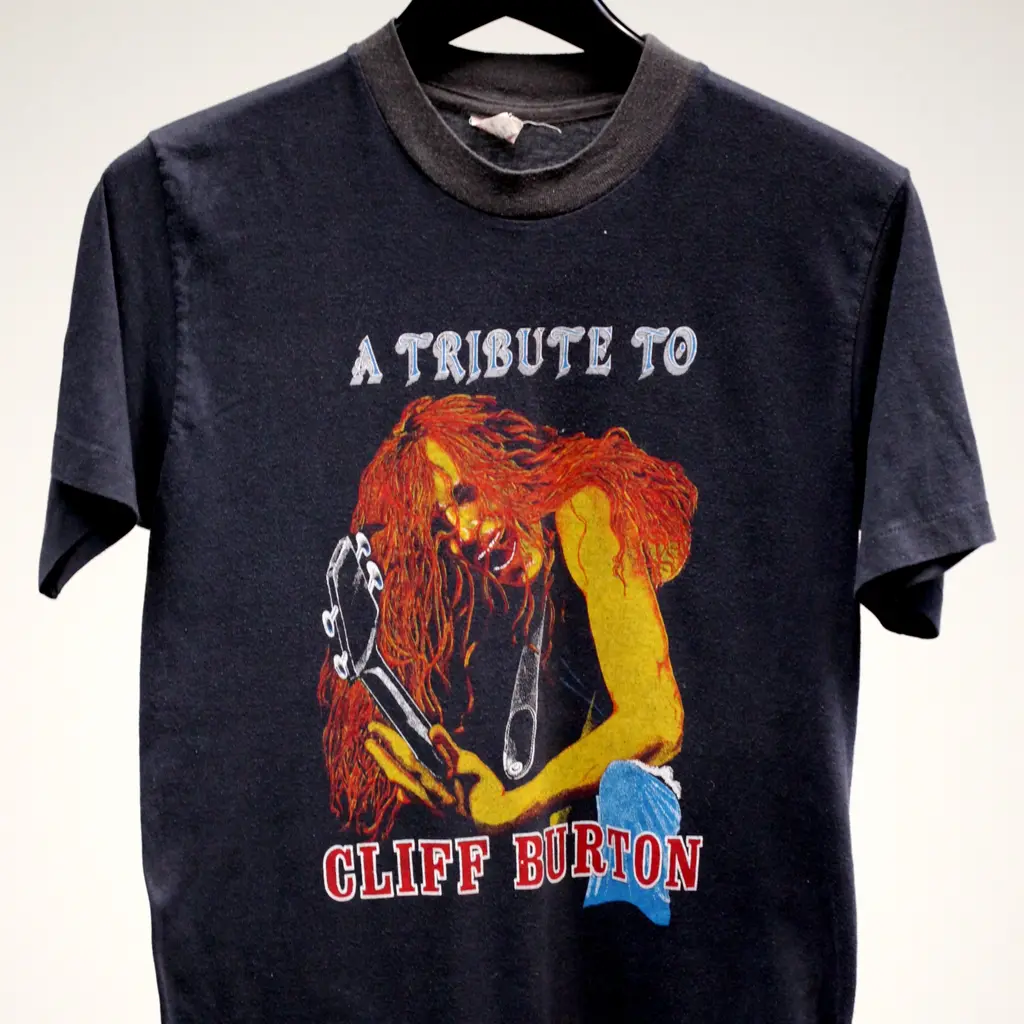Vintage 80's Tribute To Cliff Burton Shirt