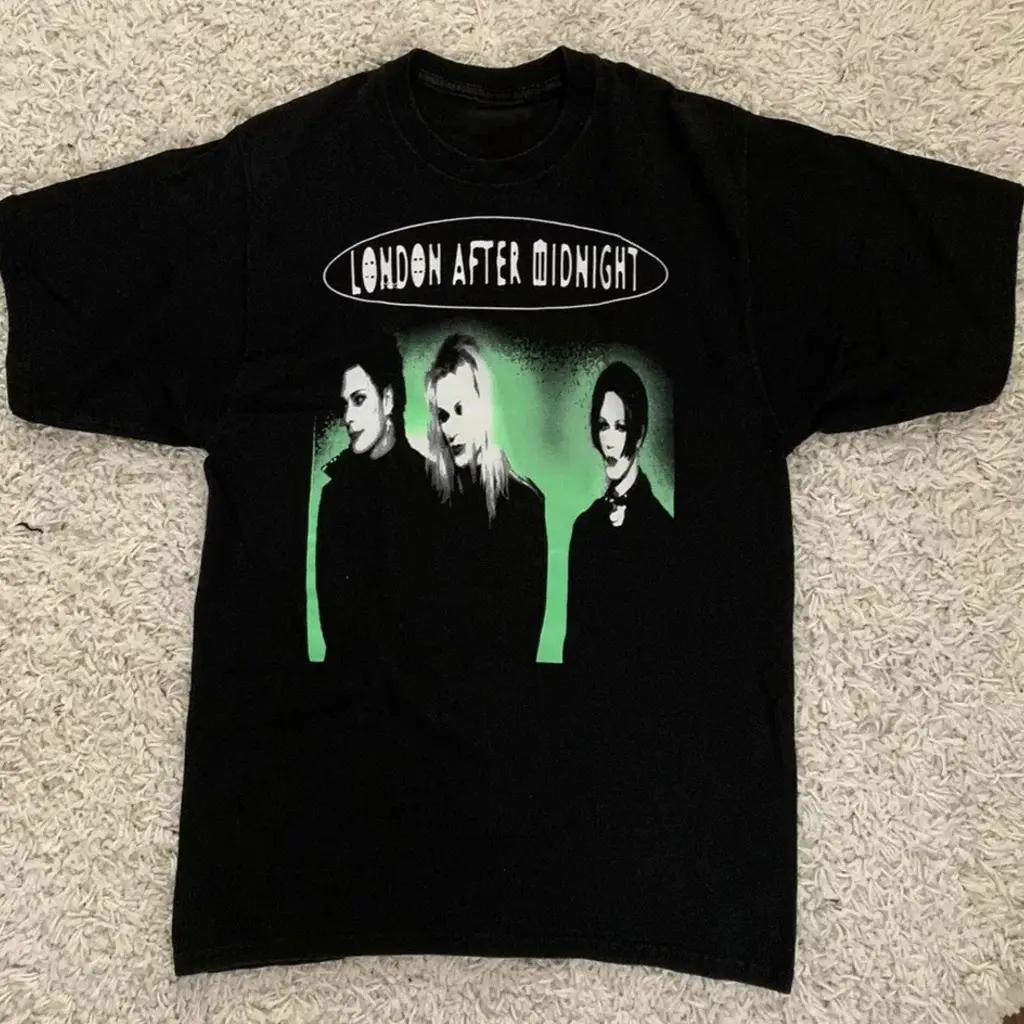 Vintage 90's London After Midnight Black Shirt