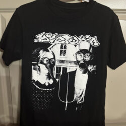Vintage Dystopia Gas Mask Farmers Shirt