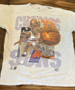 Vintage NBA Phoenix Suns Charles Barkley Caricature Shirt