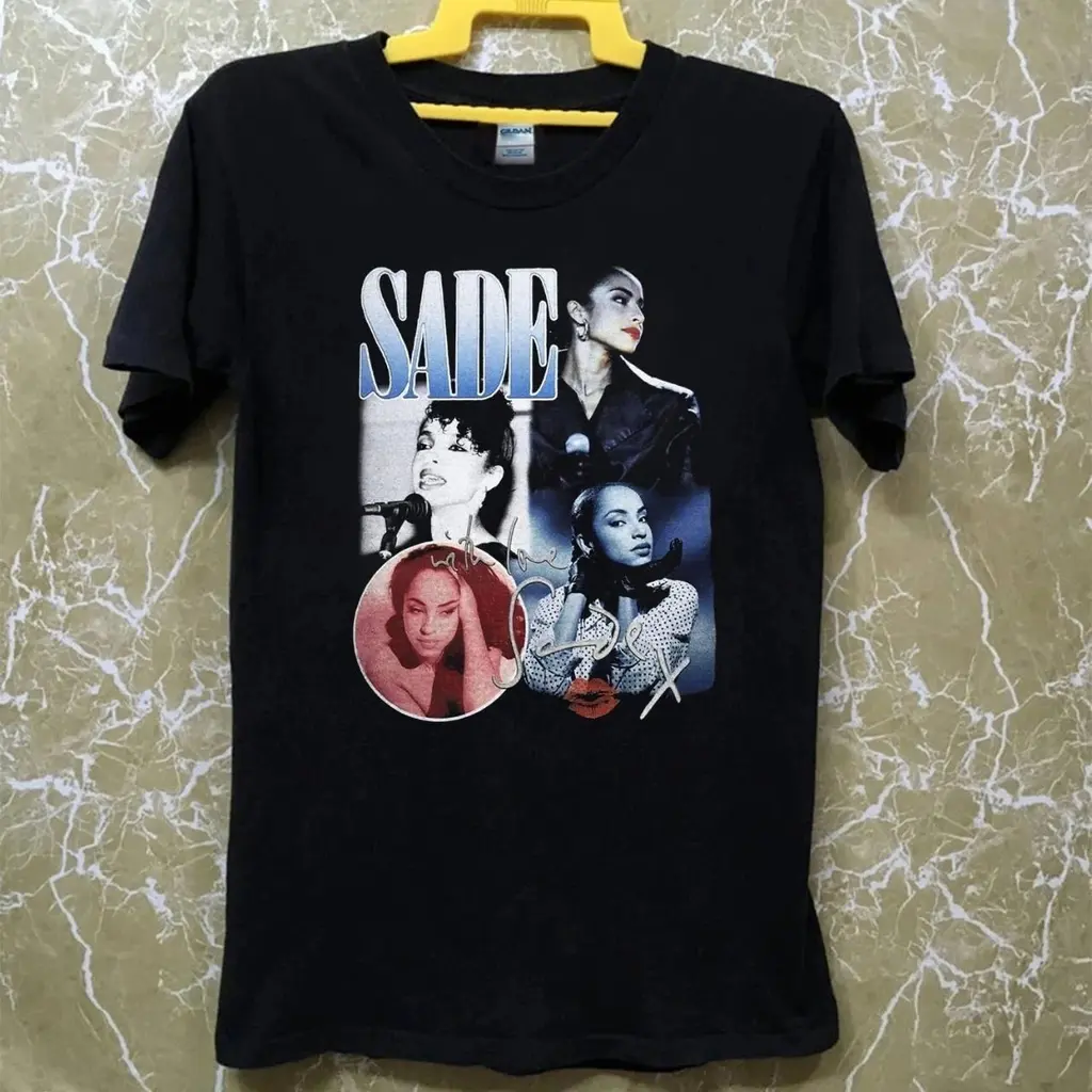 SADE Love Rock Tour SHort Sleeve VTG Shirt