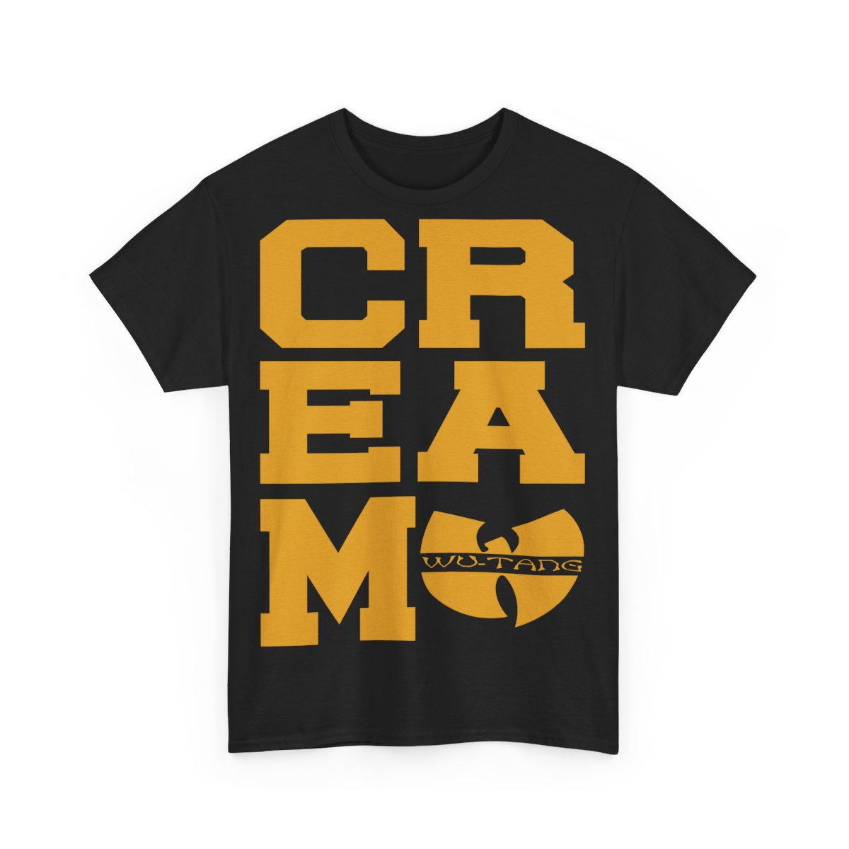 Vintage Wu Tang Cream Cash Rules Everything Around Me T-shirt