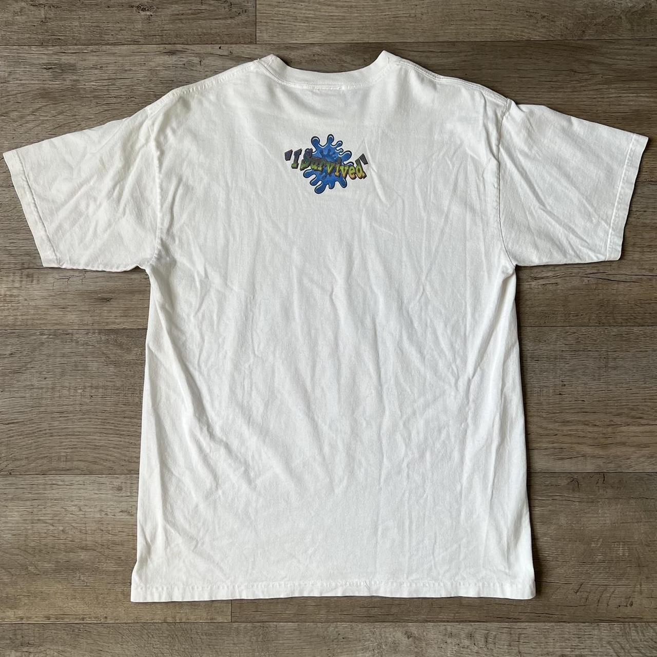 Vintage Wet Mickey Splash Mountain Ride I Survived Shirt 1 Wet Mickey Mouse Splash Mountain Ride I Survived Back