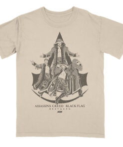 Will Ospreay Assassin's Creed Black Flag Resynced x AEW T Shirt