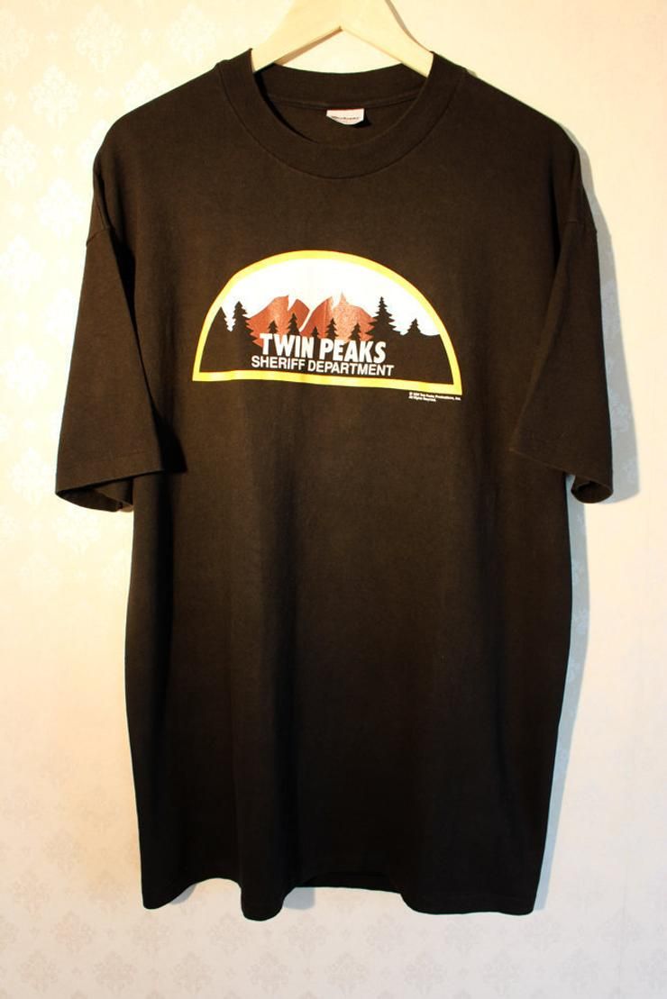 1990 Twin Peaks Deadstock Unworn Vintage Single Stitch Original Tv Series David Lynch Cult Classic 90s Movie Merch Shirt Sci fi Horror