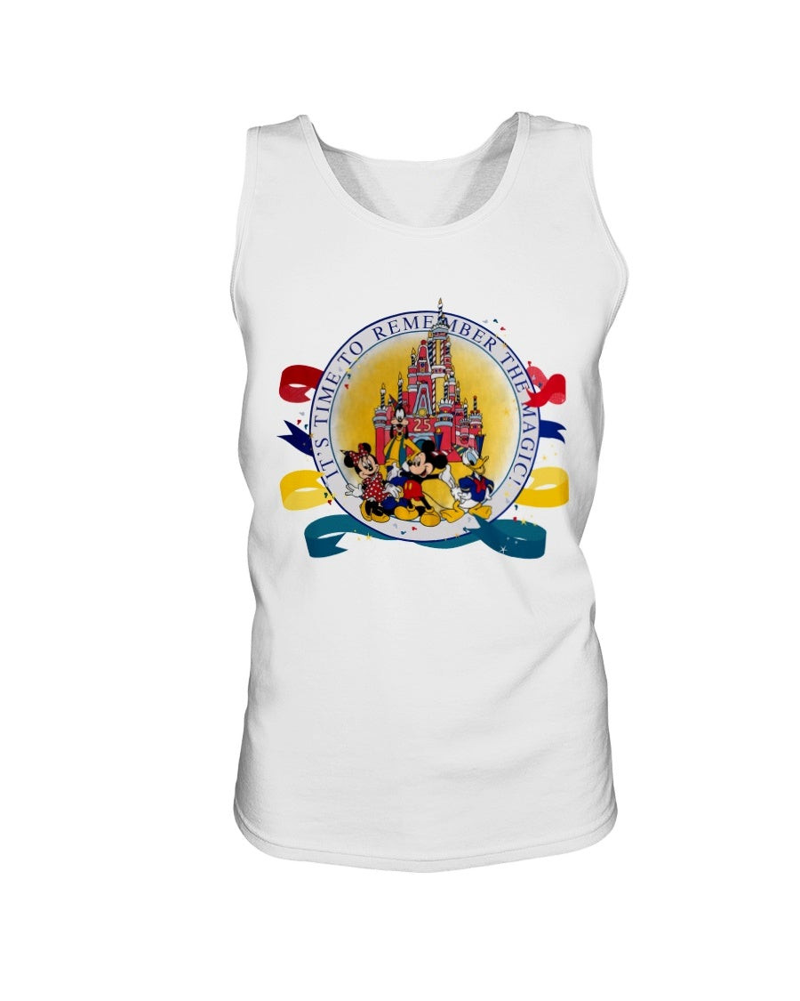 90S Walt Disney World 25 Years Anniversary Tank 211230