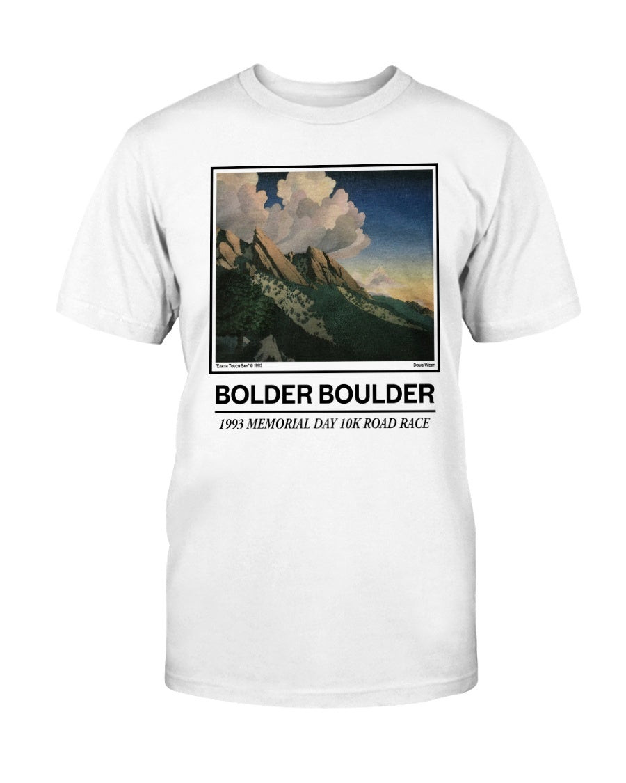 Bolder Boulder Colorado Vintage 10K Race Marathon Running 1990S T Shirt 211002
