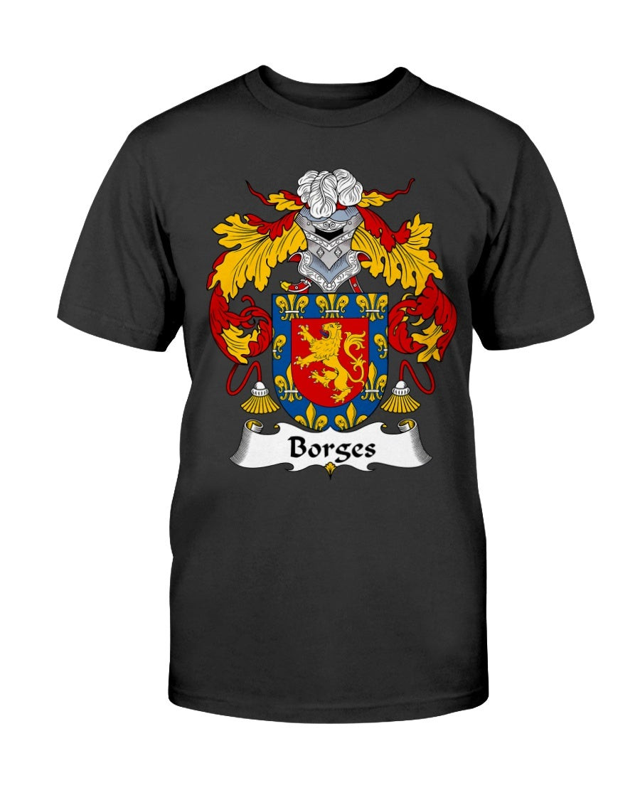 Borges Family Crest Portuguese Family Crests T Shirt 211108