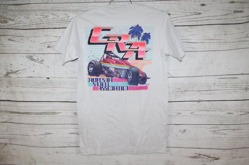 California Racing Association CRA Vintage Retro Shirt
