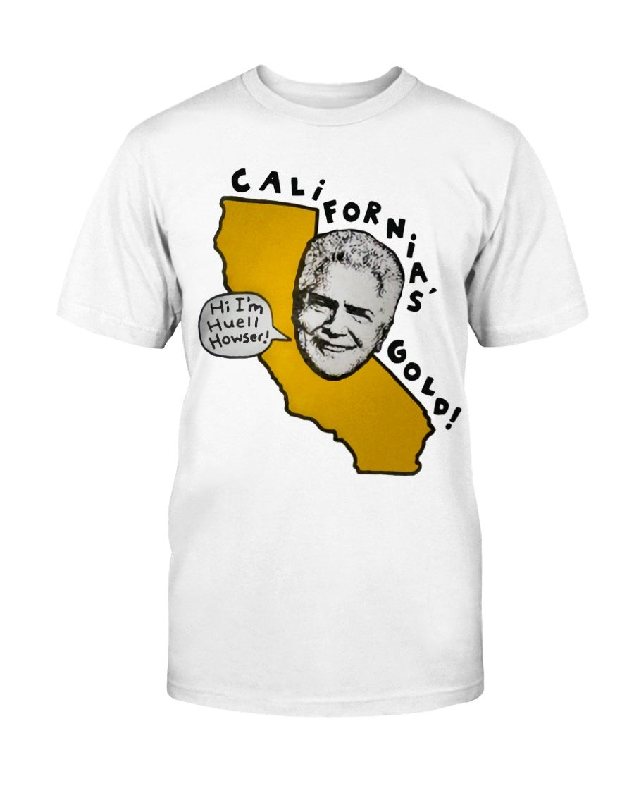 Californias Gold Huell Howser Hand Screen Printed T Shirt 062421 californias gold huell howser hand screen printed t shirt 062421 u4vc4