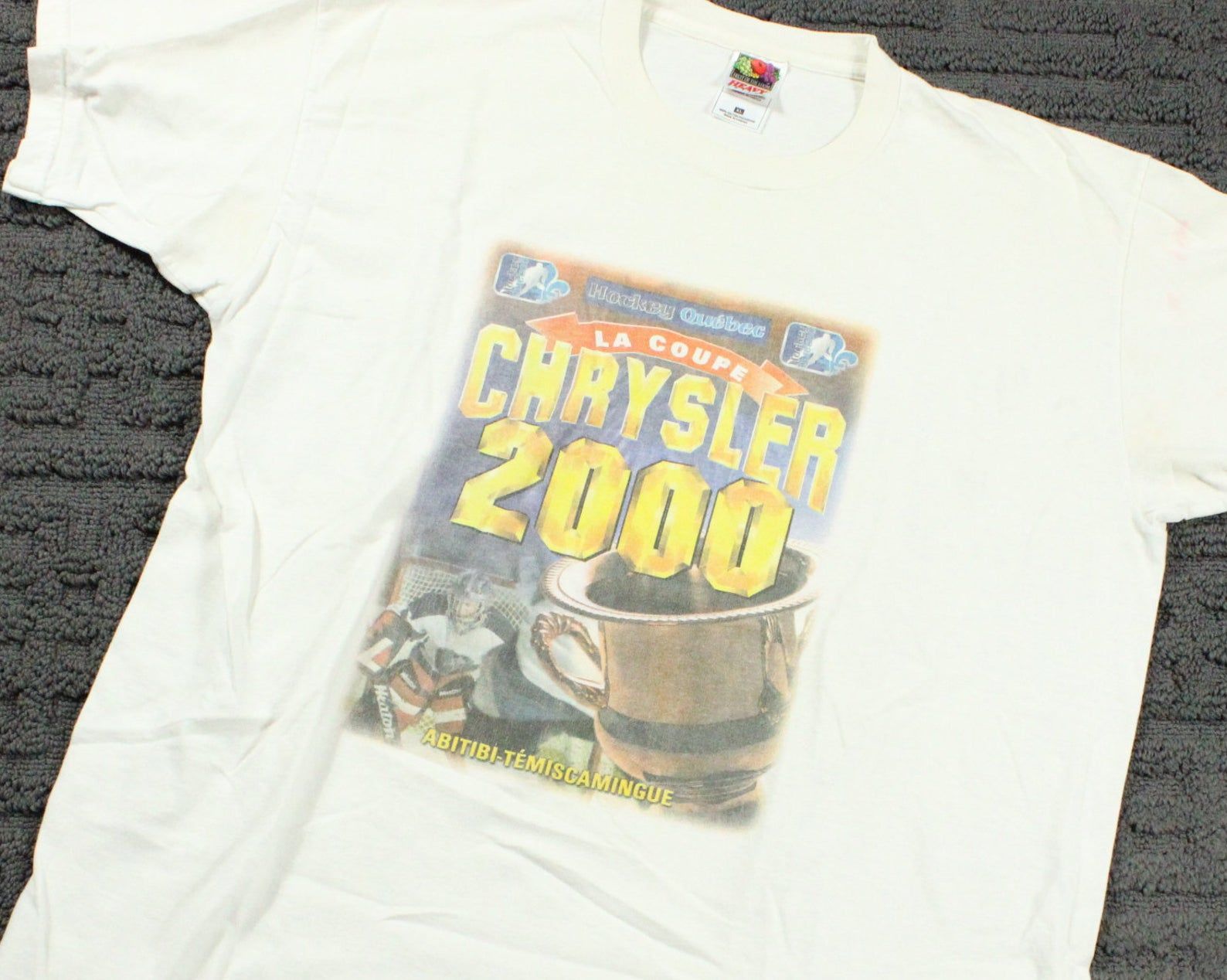 Canada Hockey T-Shirt / Vintage Canadian Sports Team / Nhl Graphic Promo Tee / 90S Hip Hop Clothing