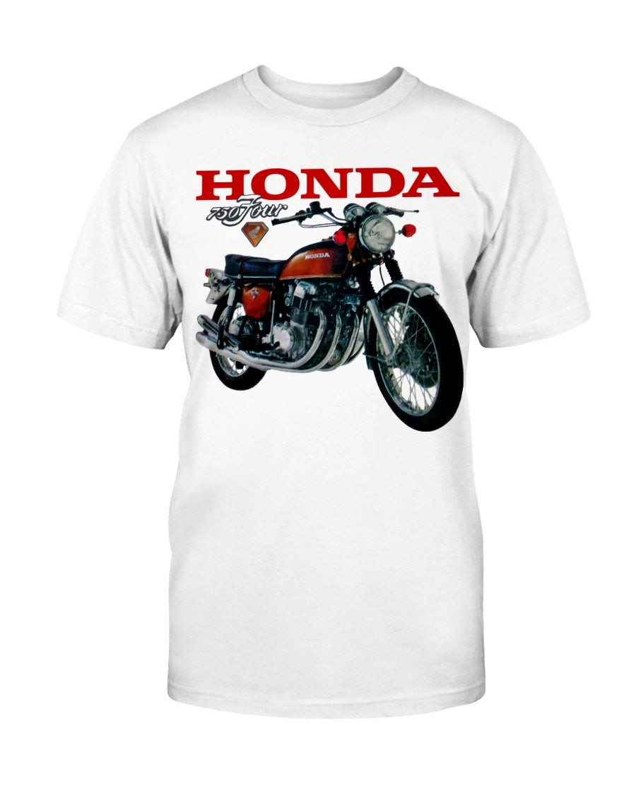 Candy Gold 1971 Honda Cb 750 Graphic T Shirt 211205