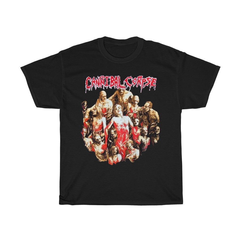 Cannibal Corpse 1994 The Bleeding Vintage T Shirt Morbid Angel Deicide Obituary Suffocation Tee 211217