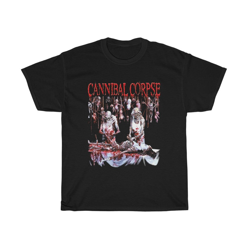 Cannibal Corpse Buted At Birth Death Metal Band Unisex Heavy Cotton Tee 210929