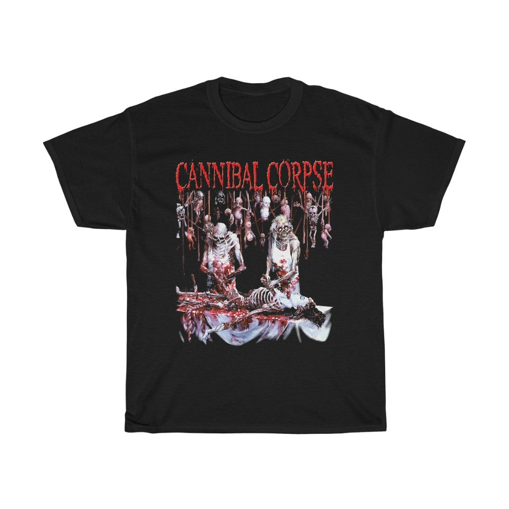 Cannibal Corpse Buted At Birth Death Metal Band Unisex Heavy Cotton Tee 211015