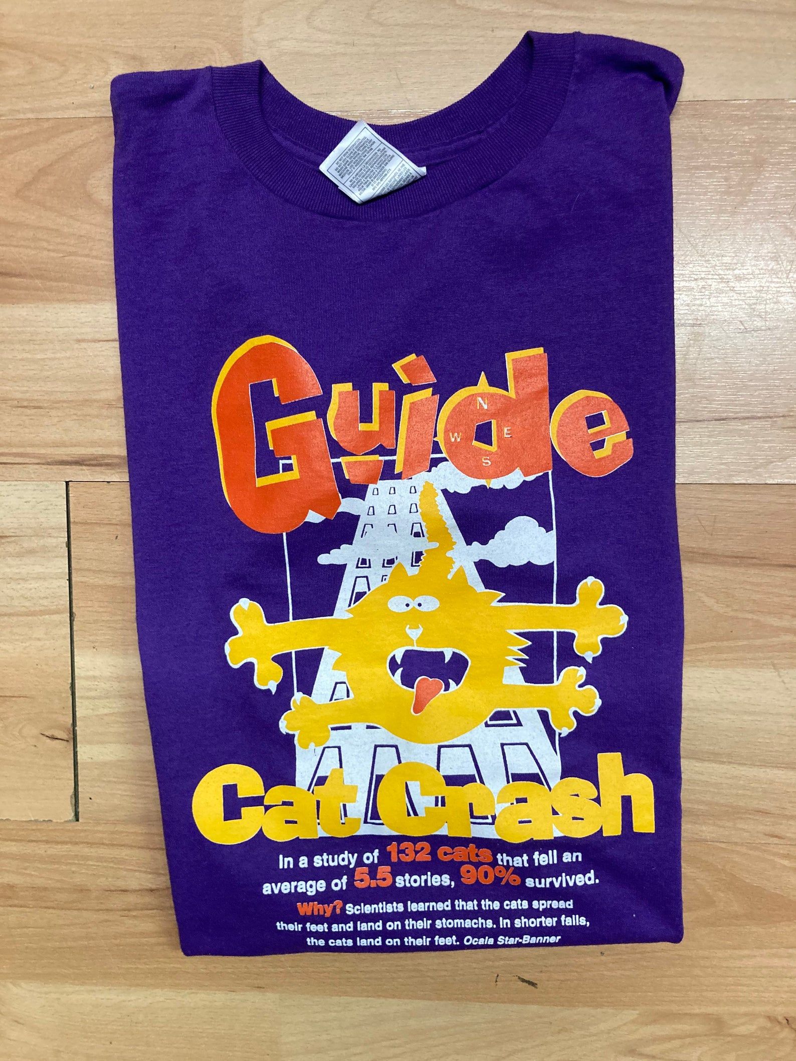 Cat Crash Tee Rare Design