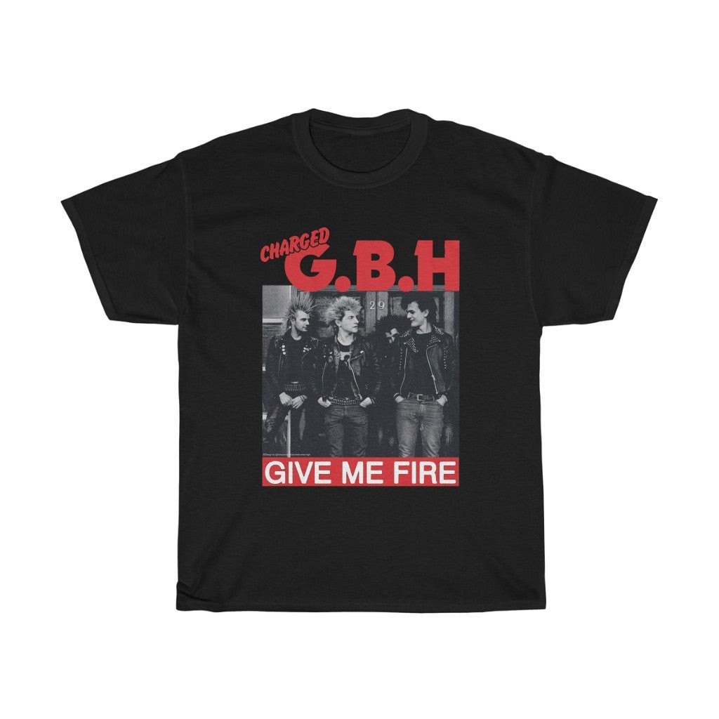 Charged Gbh Super Soft Punk Unisex Heavy Cotton Tee 211116