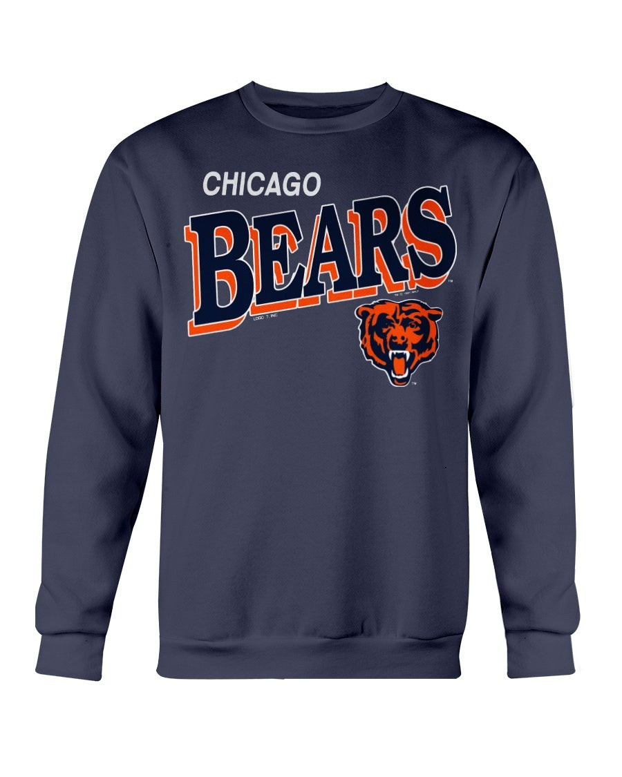 Chicago Bears 1991 Vintage Logo 7 Classic Nfl Football Sweatshirt 211026