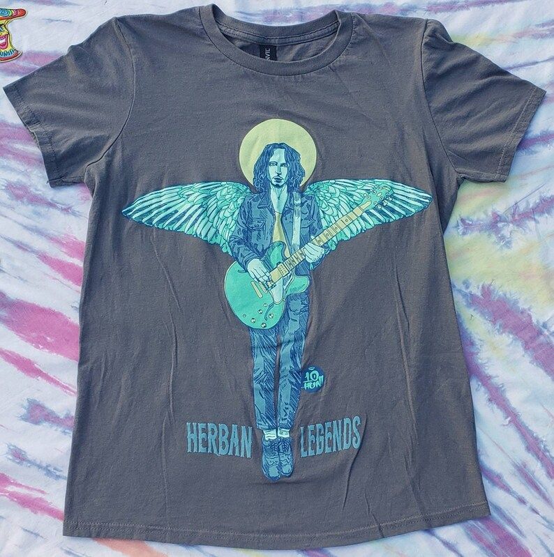 Chris Cornell Herban Legends Seattle T Shirt Size Small