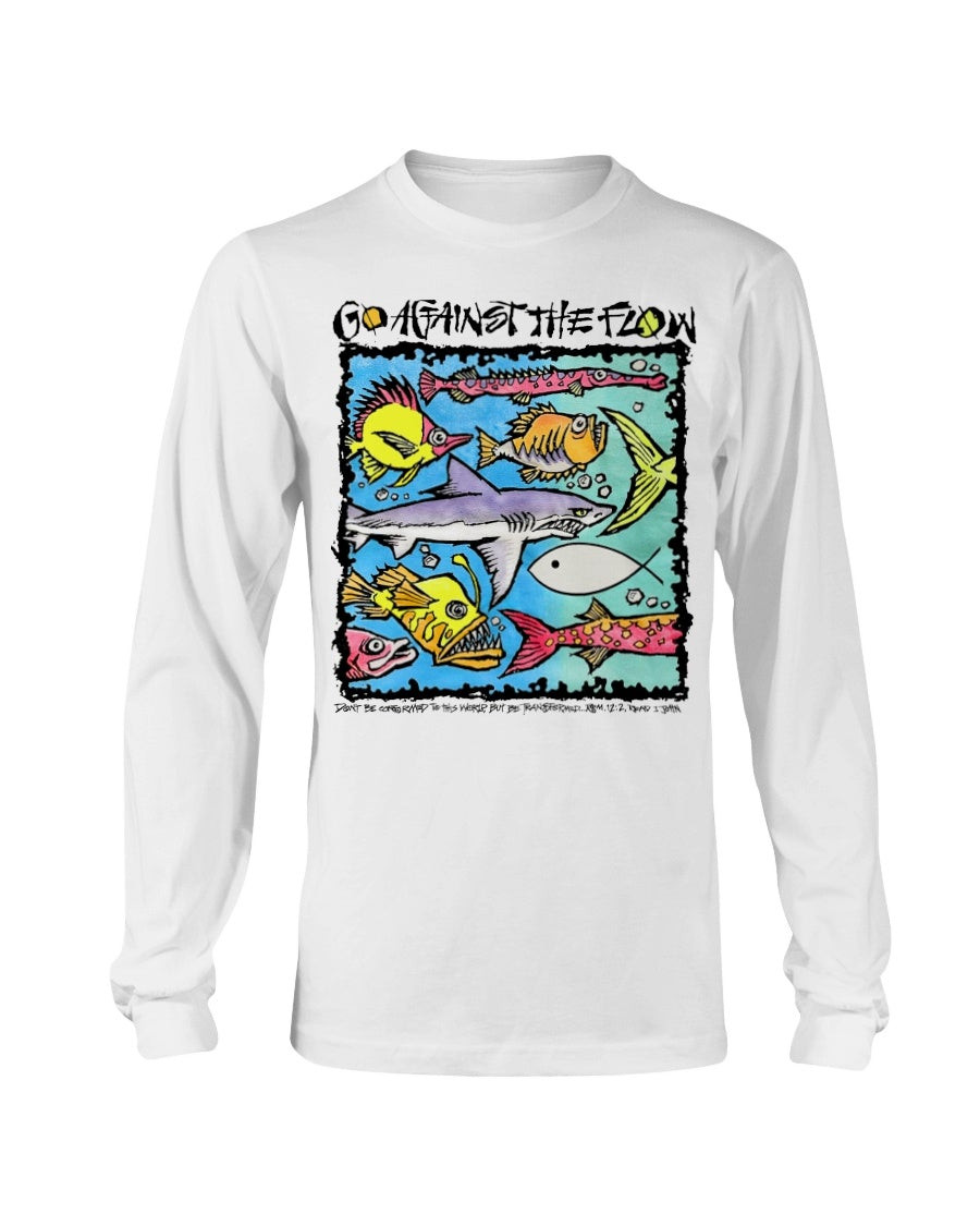 Christian Go Against The Flow Long Sleeve T Shirt 211222