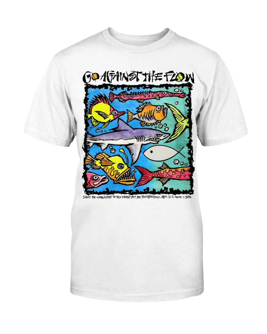 Christian Go Against The Flow T Shirt 211009