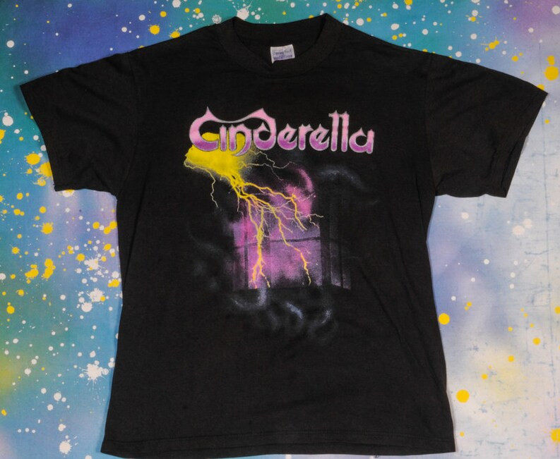 Cinderella Metal Rock Rare Design Shirt