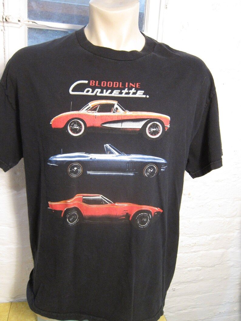 Classic Corvette Shirt Single Sided