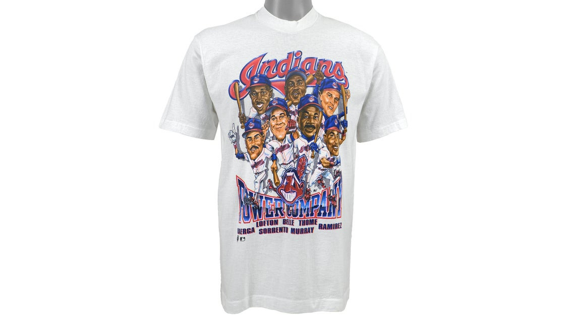 Cleveland Indians - Power Company Deadstock 1990s shirt