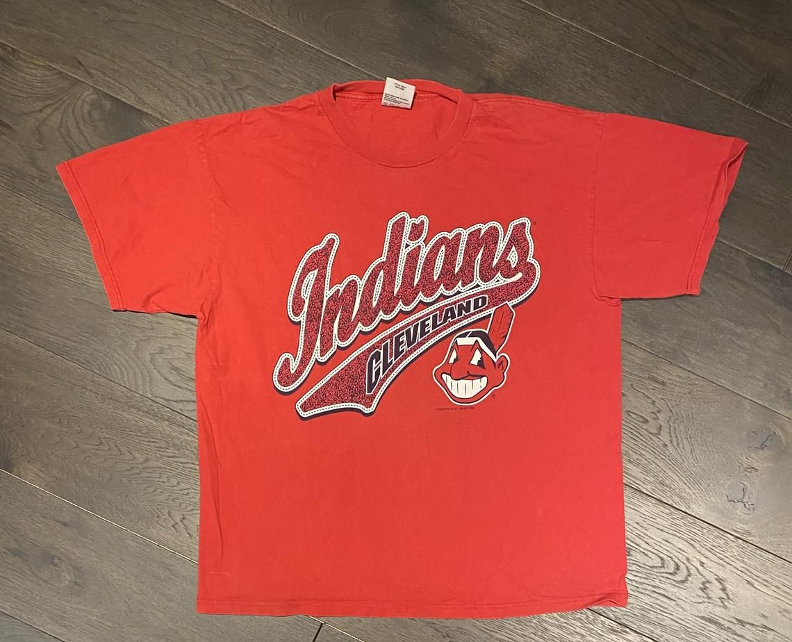 Cleveland Indians Vintage 2000s MLB Baseball Shirt