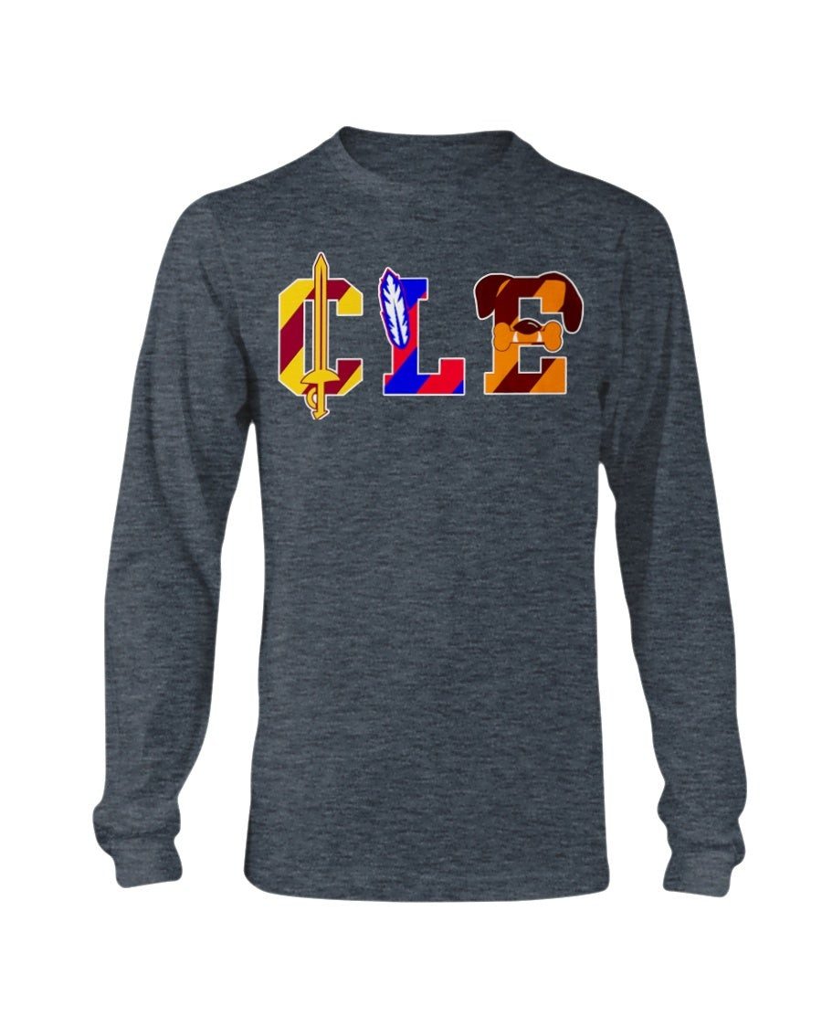 Cleveland Shirt Cavaliers Indians Browns Osu Eastern Conference Champs Cle Long Sleeve T Shirt 211203